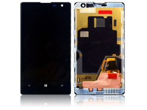 Дисплей за смартфон Nokia Lumia 1020 LCD with touch and frame Black Original